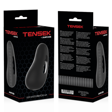 Masturbatore TENSEK 4 Nero con Design Ergonomico - Stimolazione Intensiva